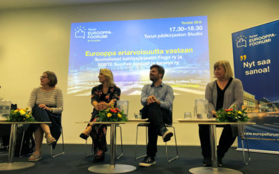 Europe against inequality -panel discussion in Turku