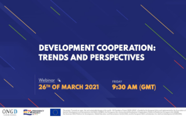 “Development Cooperation: Trends and Perspectives” Webinar