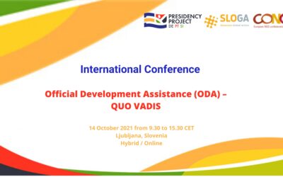 Save the date: October 14 – Conference “Official development assistance (ODA) – QUO VADIS”